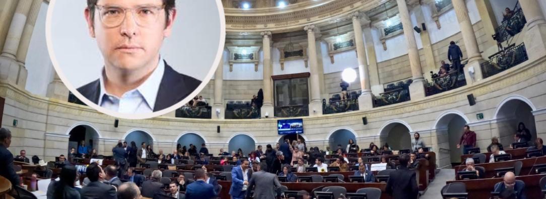 Congreso y velación de Miguel Uribe. / Fotos: Senado.