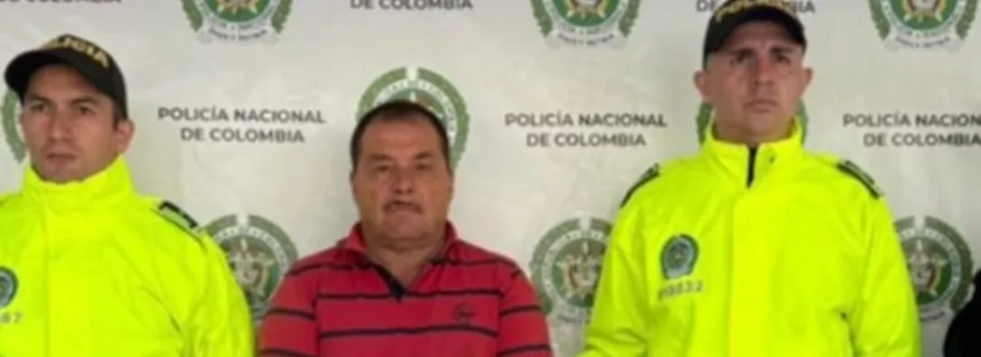 Hermano de Iván Mordisco enviado a la cárcel. / Foto: Policía.