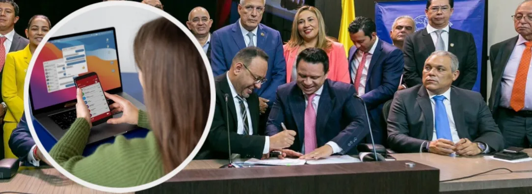 Mintic sobre internet solidario. / Fotos: MinTIC y Freepik.