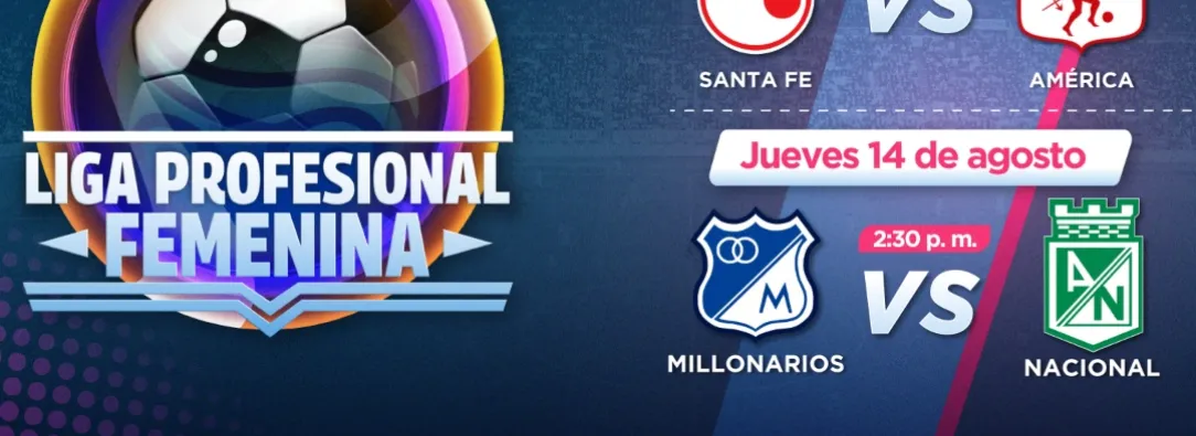 Liga femenina por Señal Colombia. / Foto: RTVC.