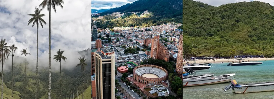 Turismo en Colombia. / Fotos: Pixabay. 