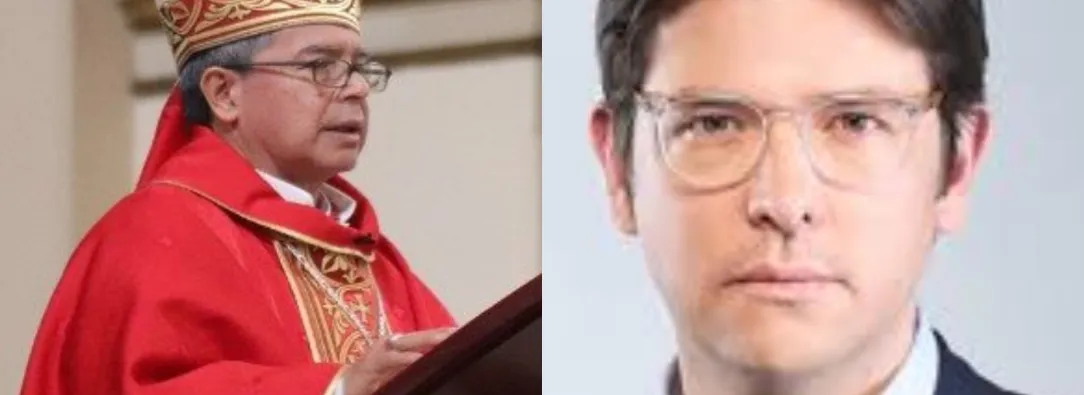 Cardenal Rueda sobre muerte de Miguel Uribe. / Fotos: Vatican News y Senado.