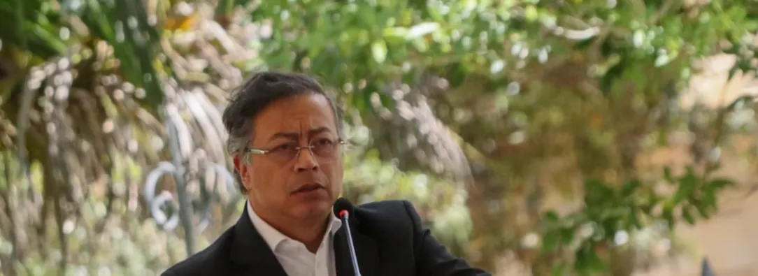 Presidente Petro en la Cumbre. / Foto: RTVC - Julián Perilla.