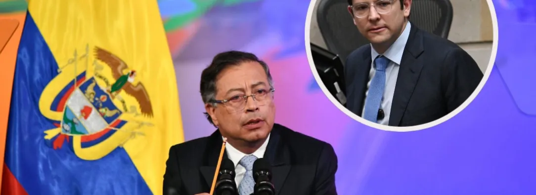 Petro sobre Uribe Turbay. / Fotos: Presidencia.