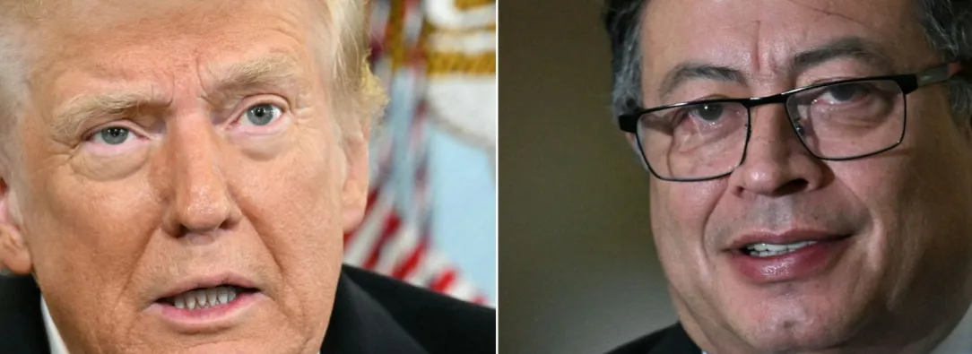 Petro le responde a Trump. / Foto: AFP.