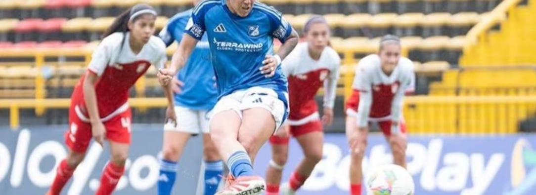Liga femenina: el clásico entre Santa Fe y Millos se verá por Señal Colombia
