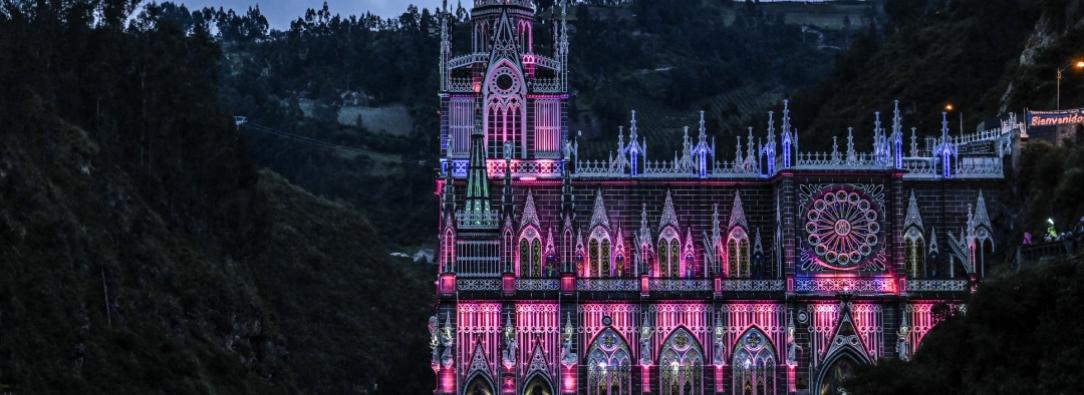 Santuario de Las Lajas. / Foto: AFP.