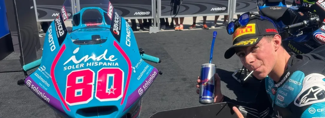 David Alonso. / Foto: Aspar Team.