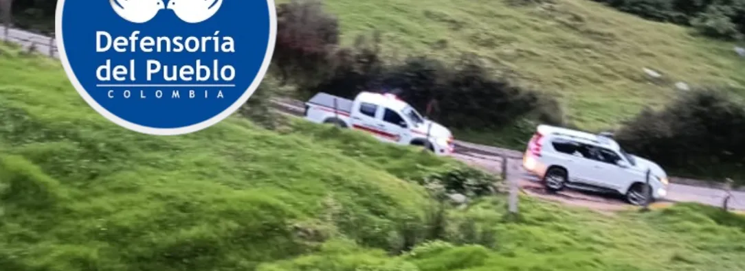 Defensoría sobre Valeria Afanador. / Foto: Alcaldía Cajicá y Defensoría.