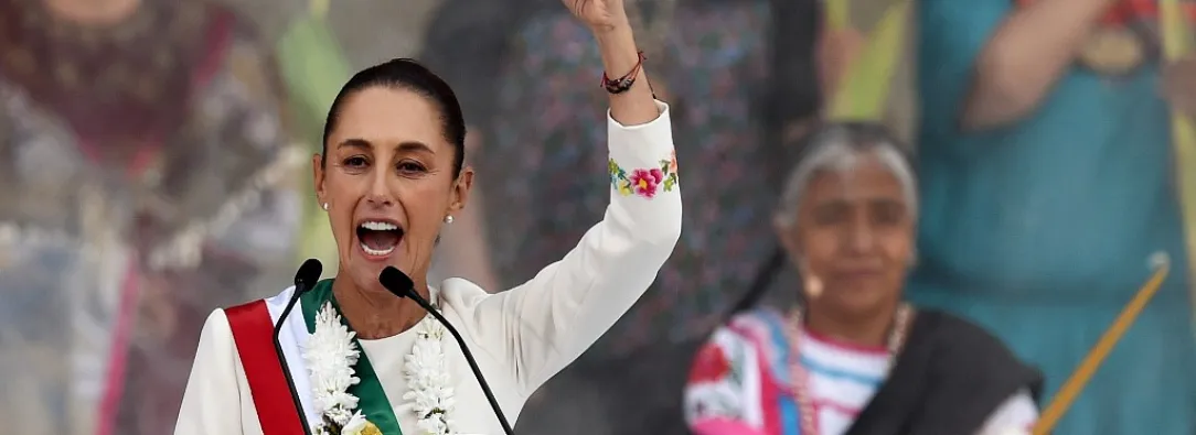 Sheinbaum cumple un año como presidenta de México con alta popularidad
