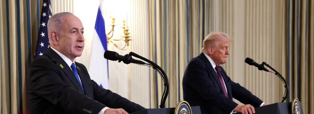 Trump y Netanyahu.