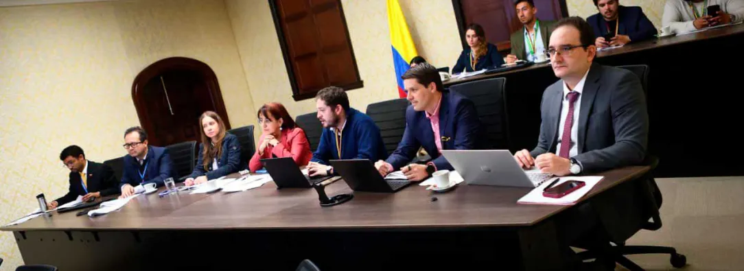 ​Encuentro de alto nivel de la directora de la Cancillería, Patricia Cortés Ortiz, y la secretaria general de la Fundación Consejo España-Colombia, Carmen Fernández.​