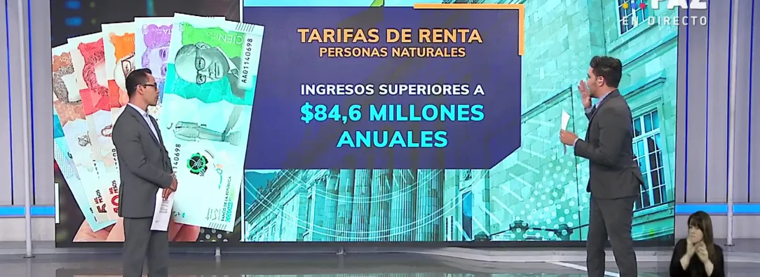 Jorge Coronel aclarando dudas sobre el impuesto de la renta