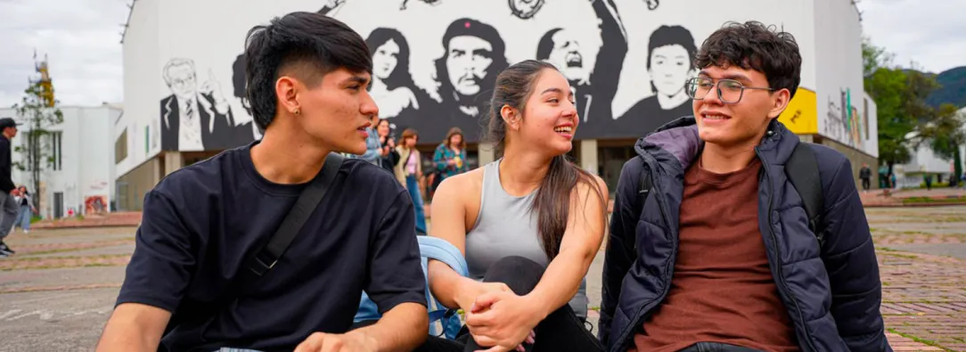 ​​Los jó​venes del Catatumbo María Camila Ávila y Rafael Amado, ingresaron a la carrera de Medicina, y Stiven Sánchez, a Fonoaudiología.