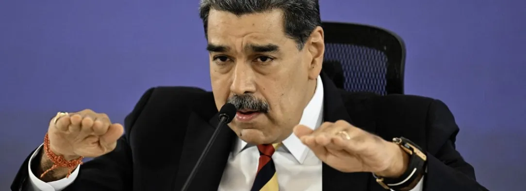 Nicolás Maduro, Presidente de Venezuela. Foto: AFP