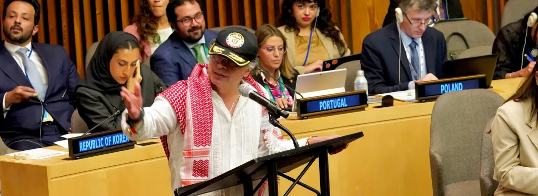 Presidente Petro en el diálogo de Civilizaciones en Nueva York