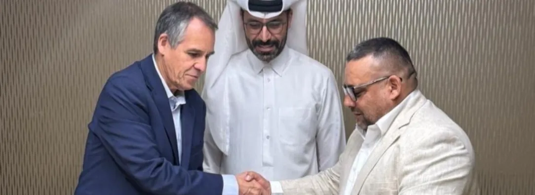 Primeros acuerdos entre el Gobierno y el Ejército Gaitanista. / Foto: Cortesía.