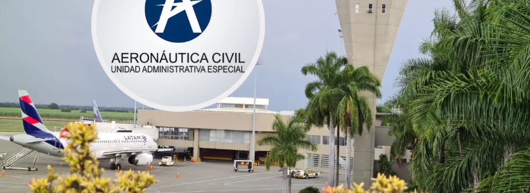 Aerocivil asume operación del aeropuerto de Cali. / Fotos: Aerocali y Aerocivil.