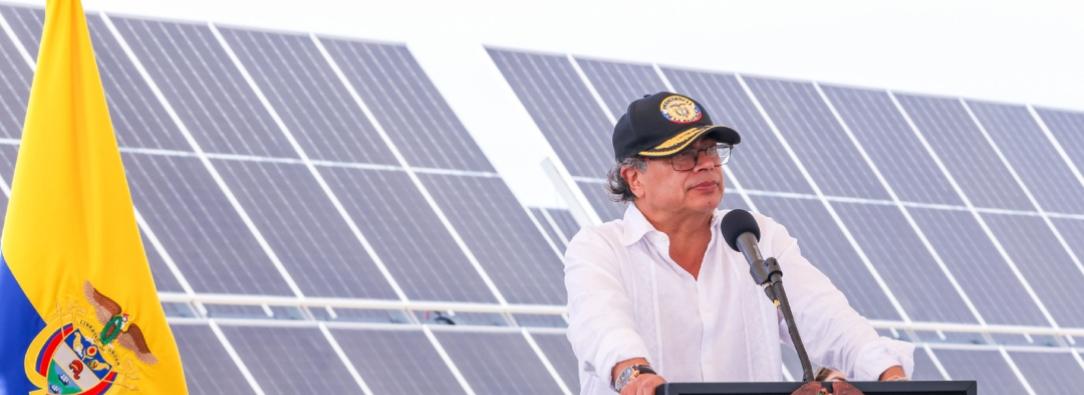 Colombia Solar en el país. / Foto: Presidencia.