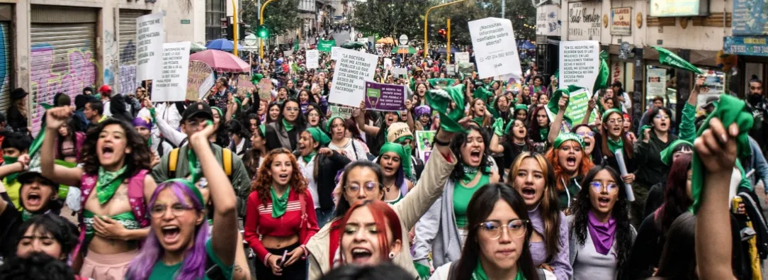 Movilizaciones. / Foto: AFP.