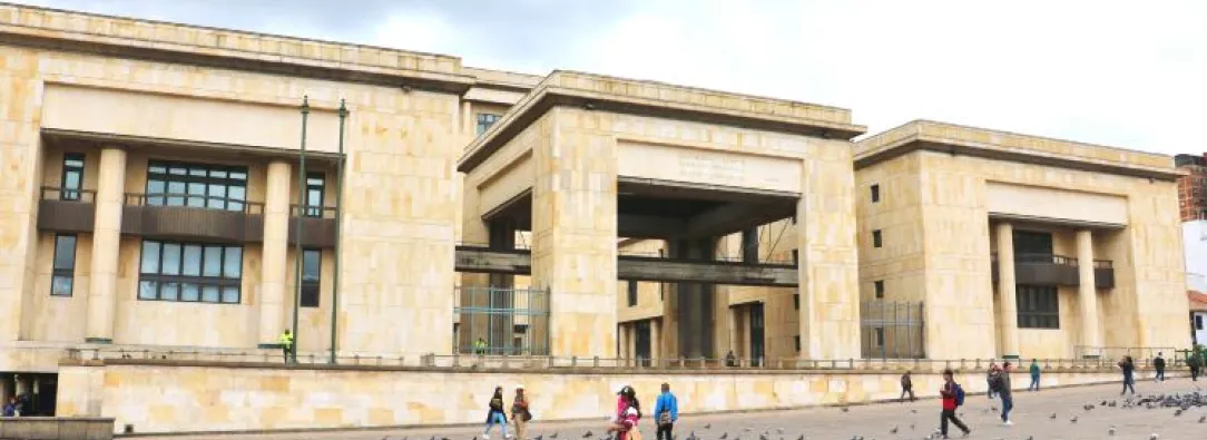 Edificio del Palacio de Justicia.