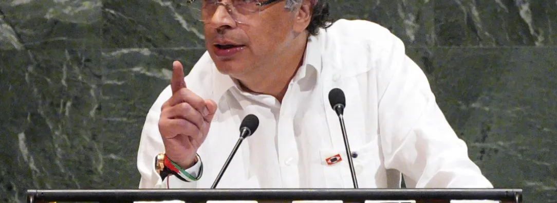 Presidente Petro sobre justicia para Gaza. / Foto: Presidencia.