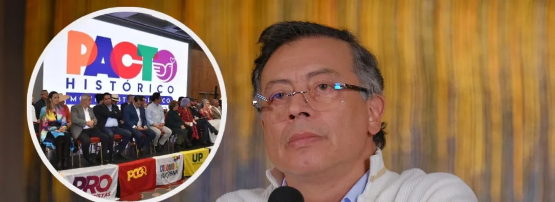Petro sobre el Pacto Histórico. / Fotos: Pacto Histórico y Presidencia.