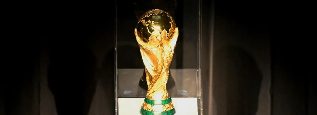 Trofeo del Mundial. / Foto: AFP.