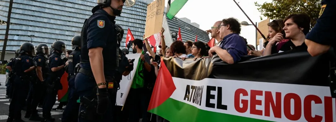 Huelga general en España en solidaridad con Palestina