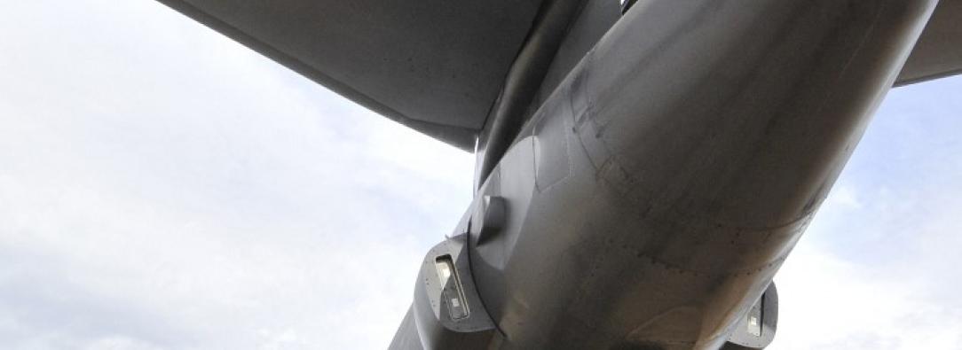 Bombardero B-1B.
