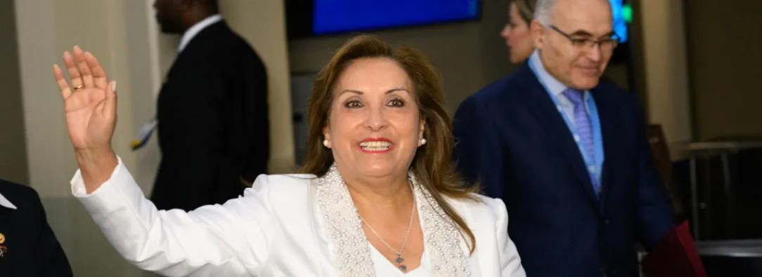 Dina Boluarte.