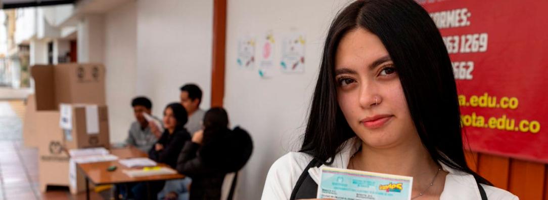 los jóvenes de Colombia participaron en la elección de sus representantes en los Consejos de Juventud.