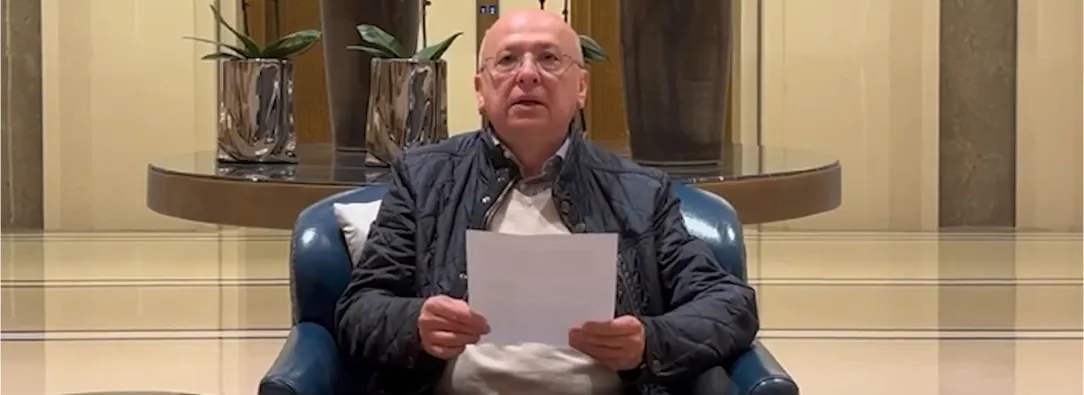 Eduardo Montealegre presenta la propuesta que convoca la Asamblea Nacional Constituyente