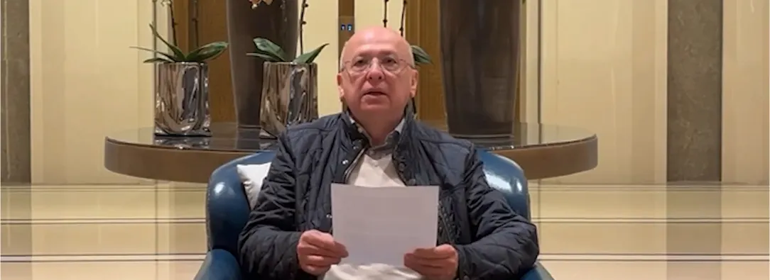 Eduardo Montealegre, presentando el borrador de la propuesta para la Asamblea Constituyente