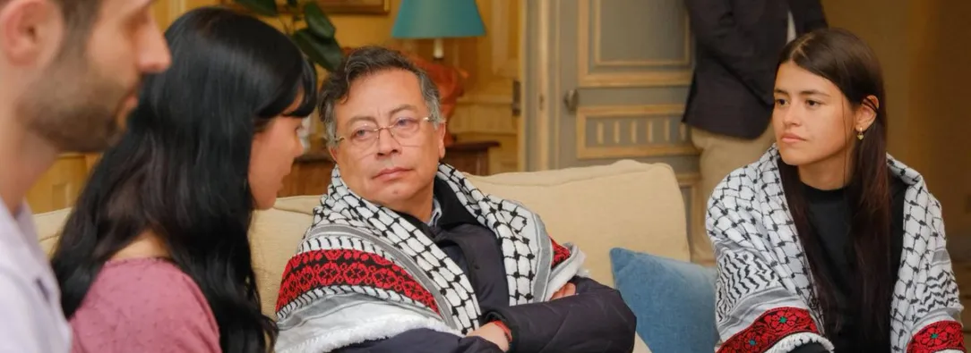 Presidente se reúne con las colombianas deportadas por Israel en flotilla humanitaria a Gaza