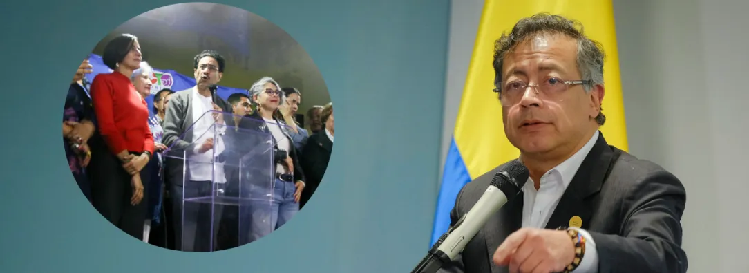 Petro reconoce la victoria de Iván Cepeda en la consulta del Pacto Histórico