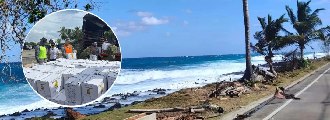 Ayuda humanitaria a San Andrés ante amenaza de tormenta Melissa