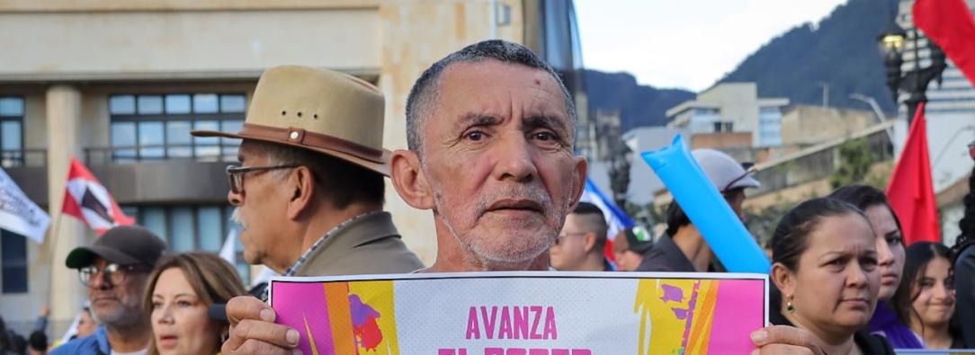 Manifestante.