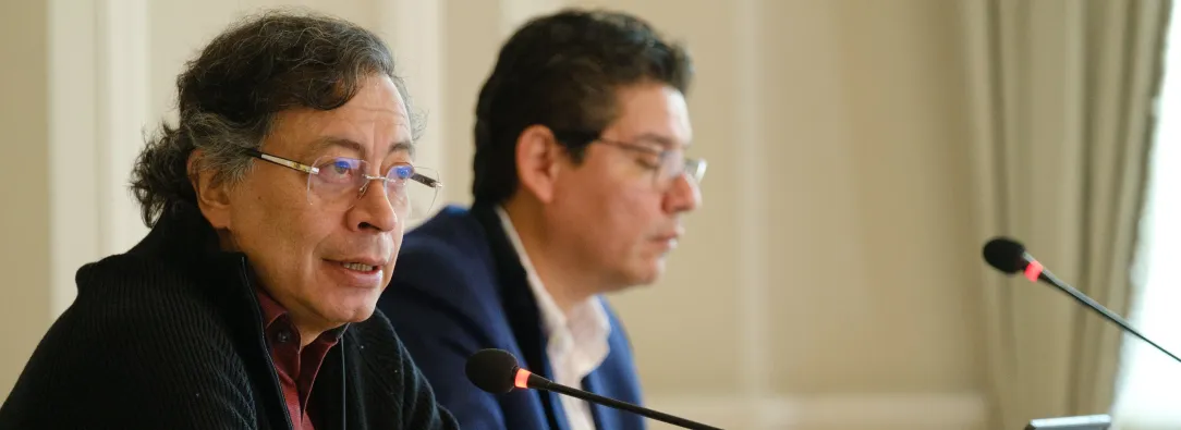 Presidente Petro en el Consejo de ministros sobre política antidrogas