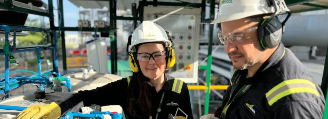 Ecopetrol culmina con éxito prueba para transformar CO2 en bicarbonato industrial en Cartagena 