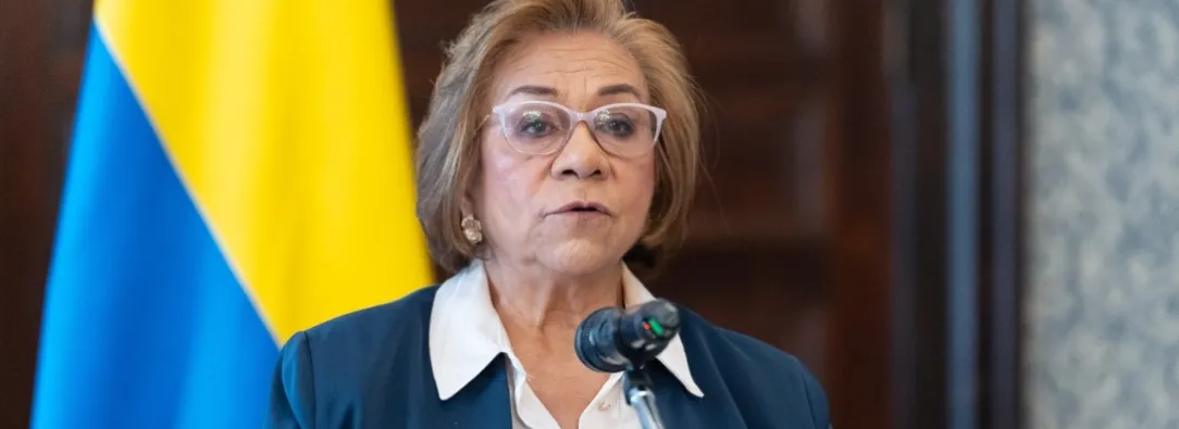 Canciller Rosa Villavicencio. / Foto: X Cancillería.