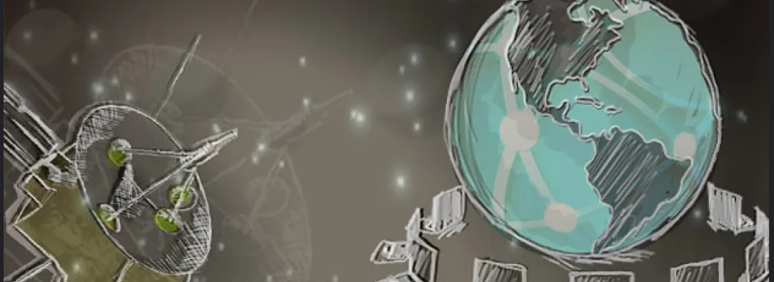 satélite artificial del planeta Tierra