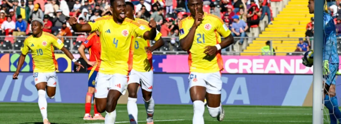 Colombia a semifinales del Mundial sub-20. / Foto: FCF.