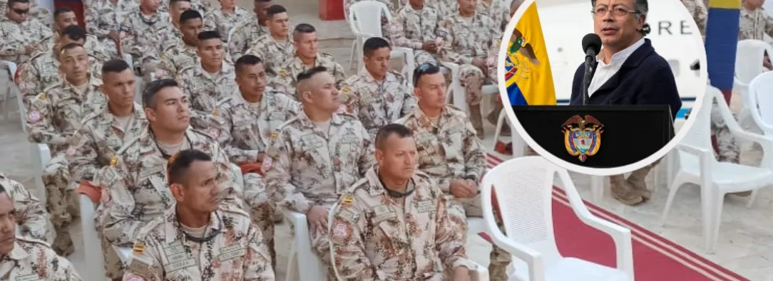 Batallón en el Sinaí. / Foto: Ejército de Colombia.