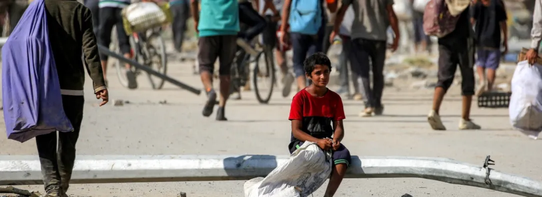 Genocidio en Gaza. / Foto: AFP.