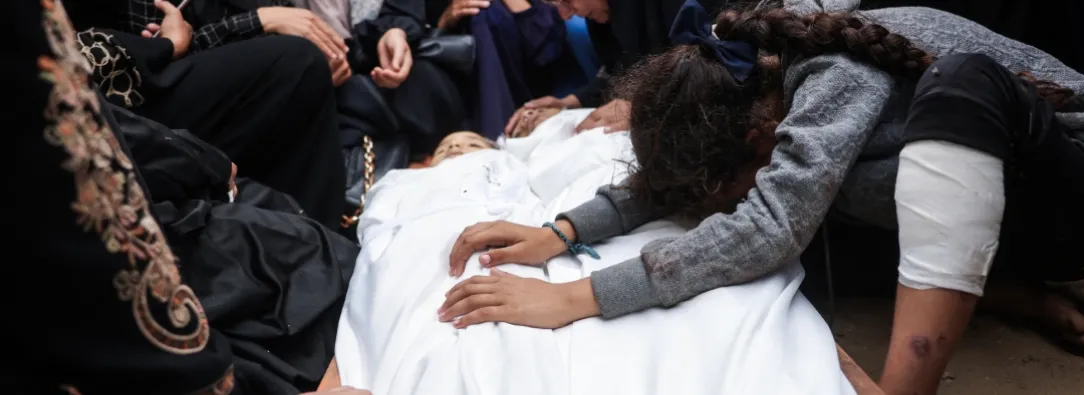 Más de 46 niños palestinos asesinados. / Foto: AFP.