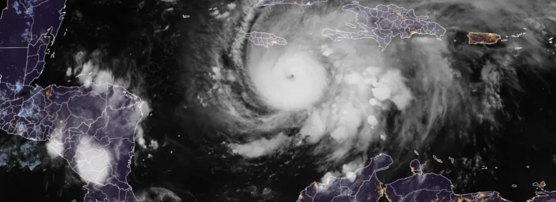 Huracán Melissa. / Foto: AFP.