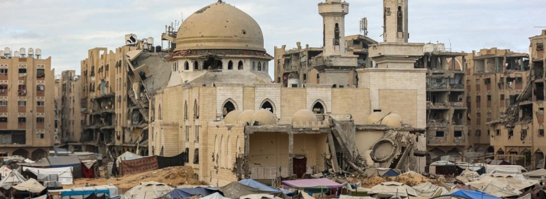 Negociaciones en Egipto. / Foto: AFP.