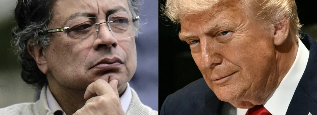 Petro le responde a Trump. / Foto: AFP.