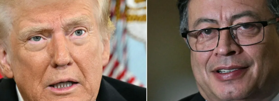 Petro le responde a Trump. / Foto: AFP.